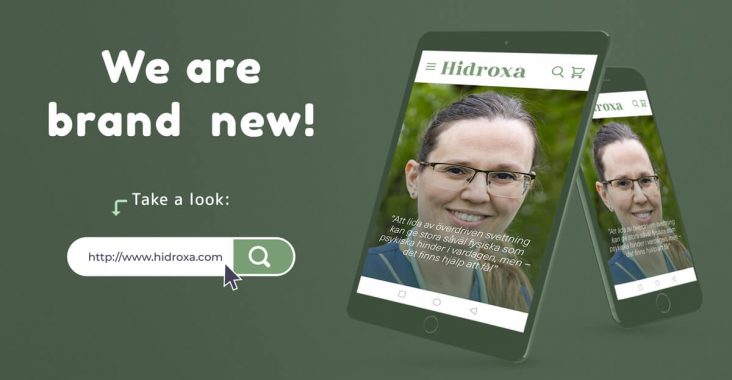 hidroxa website redesign